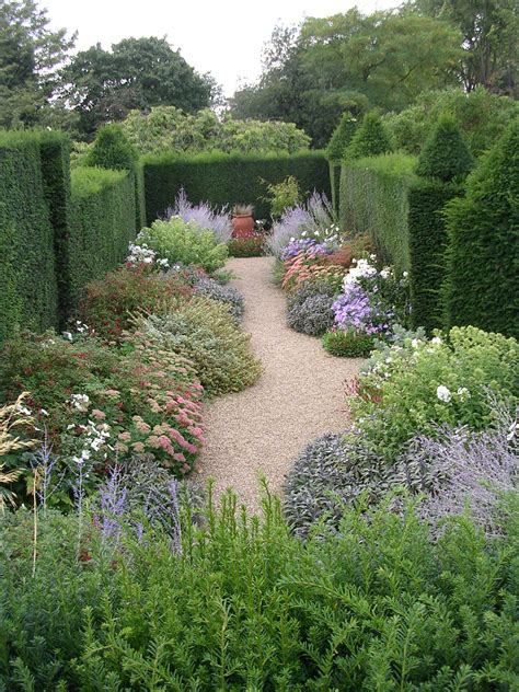 Fenton House and Garden, Hampstead, London, England. This is a mixed ...