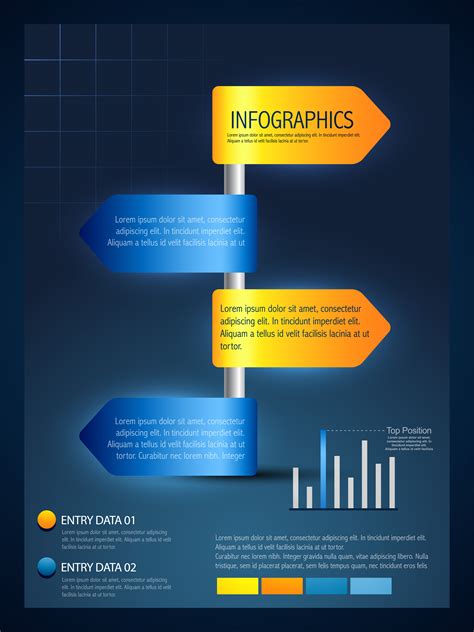 infographic template 219968 Vector Art at Vecteezy