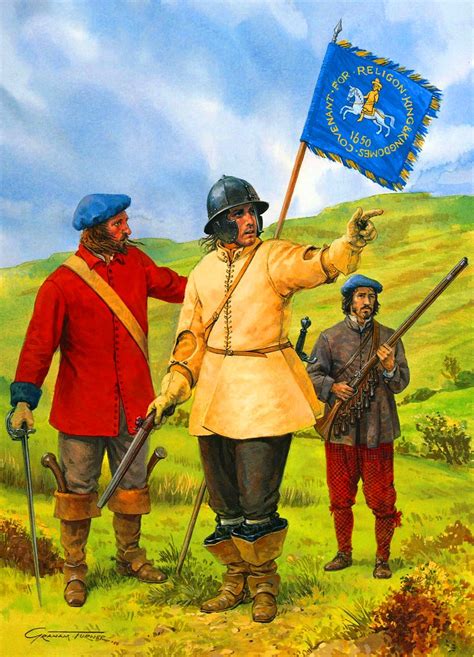 Captain Augustine and the Scottish Moss Troopers of the English Civil Wars | Civil war art ...