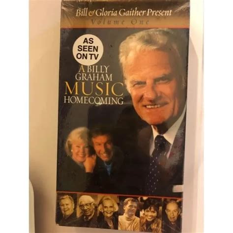 A BILLY GRAHAM Music Homecoming VHS V. 1 (Bill & Gloria Gaither Present ...