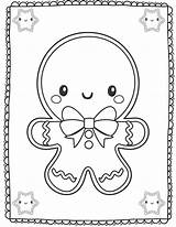 Free Printable Gingerbread Man Coloring Page  Instant PDF Download sketch template