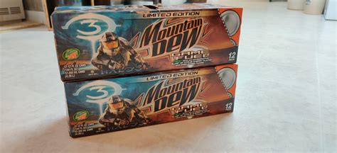 Is there any value in these? 2 unopened 12 packs of Halo 3 Game Fuel. : r/Soda