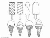 Kids Coloring Pages Ice Cream Cone Coloring sketch template