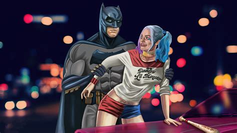 Batman Vs Harley Quinn Suicide Squad 4k Wallpaper,HD Superheroes Wallpapers,4k Wallpapers,Images ...