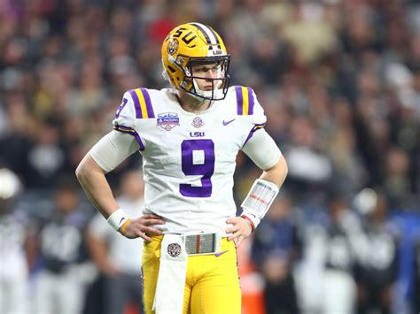 LSU QB Joe Burrow misses scrimmage with ‘minor camp injury,’ expected back in coming week | USA ...