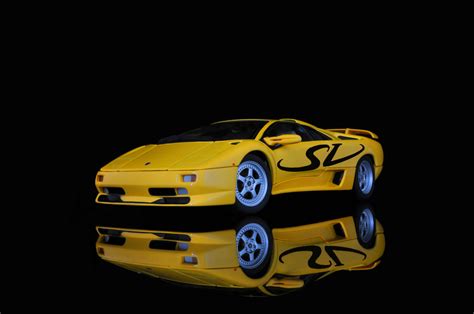 Lamborghini Diablo SV (yellow) - Welly