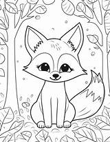 7 Gorgeous And Free Fox Coloring Pages For All Ages sketch template