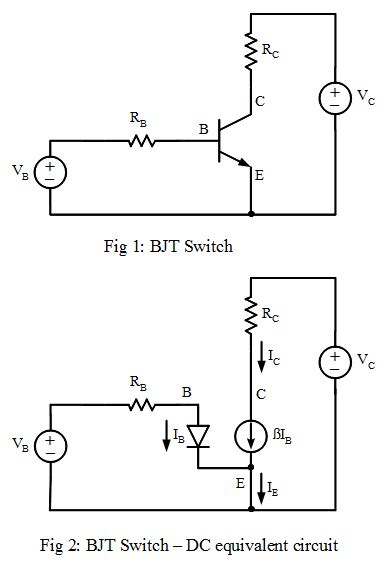 Bipolar Junction Transistor (BJT) Switch - Analog Electronics Tutorials