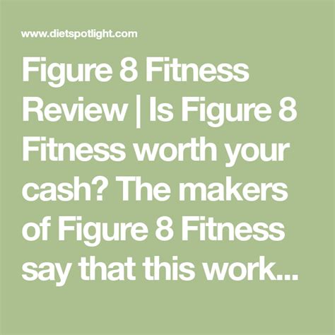 Figure 8 Fitness Review | Workout results, Dance cardio, Workout guide