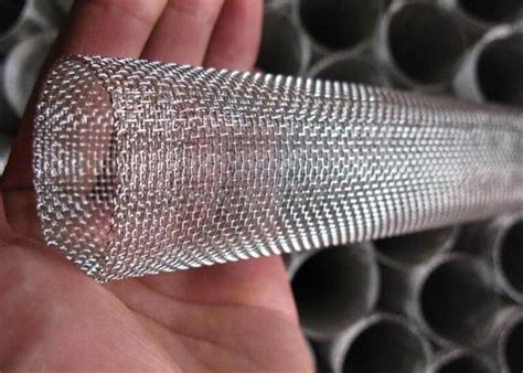 Industrial 304 316 304L Stainless Steel Screen Roll , Fine Woven Wire Mesh