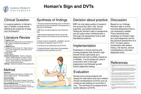 PPT - Homan’s Sign and DVTs PowerPoint Presentation, free download - ID ...