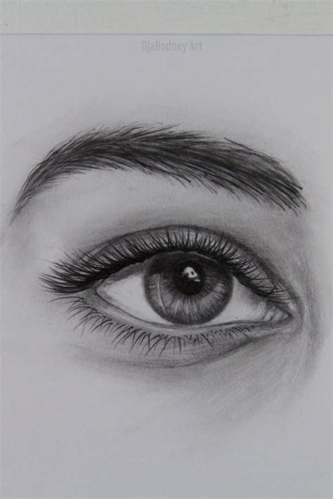 25 Idea How To Draw A Realistic Eye Sketch With Creative Ideas - Sketch ...