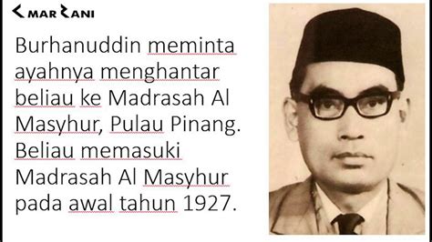 Pendidikan Awal Dr Burhanuddin Al Helmi - YouTube