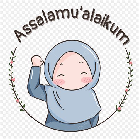 Assalamu Alaikum PNG Transparent, Assalamu Alaikum Cartoon With ...