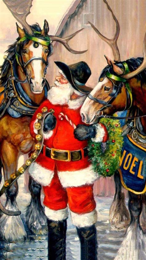 Cowboy Christmas Wallpaper - iXpap