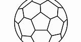 Coloring Sheet Of A Soccer Ball sketch template