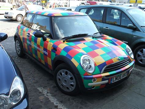 Multi-coloured Mini | Where would you buy touch-up paint for… | Flickr