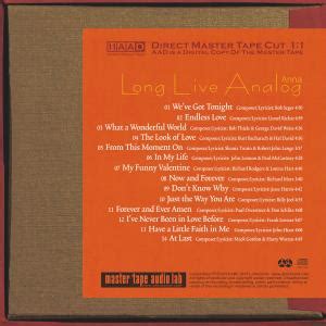 Long Live Analog - Anna: My Funny Valentine - AAD Digital CD - ABC（Int`l）Records