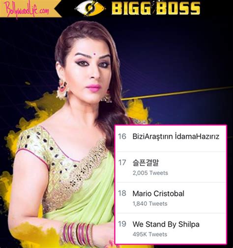 Bigg Boss 11: Shilpa Shinde takes over Twitter, "We Stand By Shilpa ...