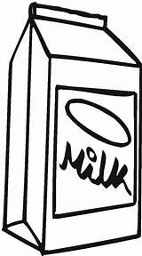 Milk Carton Picture Coloring Page  NetArt Clipart Black And White sketch template