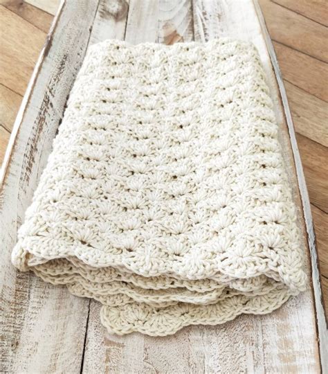 Crochet Textured Cotton Baby Blanket Natural andOrganic Baby | Etsy