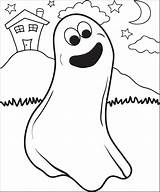 Ghost Printable Coloring Pages sketch template