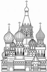 Cathedral Coloring Pages sketch template
