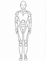 Mannequin Coloring Pages  Free Printable For Kids sketch template