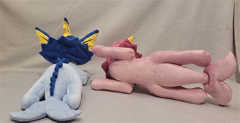 Handmade Vaporeon Plush - Etsy