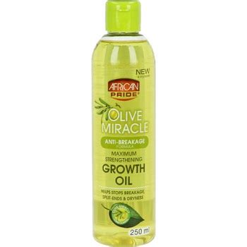 African Pride Olive Miracle Maximum Strengthening Growth Oil 8 oz - INF Hair & Cosmetics