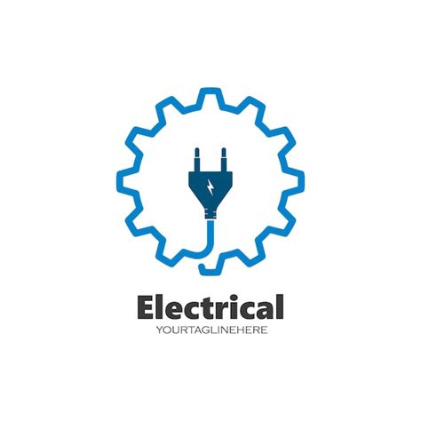 Premium Vector | Electrical service and installation logo icon vector