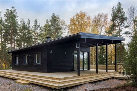 These log cabins from Finland are surprisingly sleek