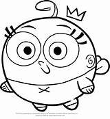 Fairly Oddparents Poof Coloring sketch template