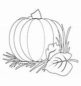 Thanksgiving Pumpkin Coloring Pages sketch template