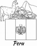 Peru Coloring Pages  Free Printable For Kids sketch template