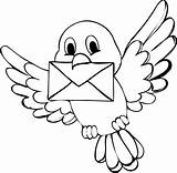 Printable Coloring Pages Birds sketch template