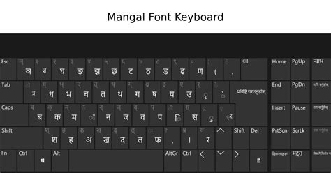 Mangal font download for free