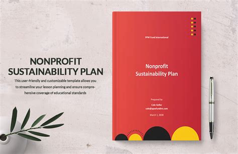 Nonprofit Sustainability Plan Template