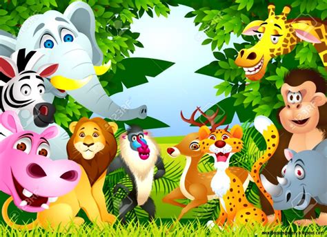 Group Of Animals Cartoon | Wallpapers Gallery