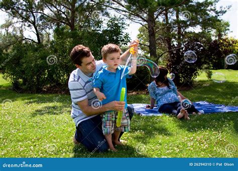 Family On Park Outing Stock Photo - Image: 26294310