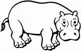 Hippopotamus coloring Page  Free Printable Coloring Pages sketch template