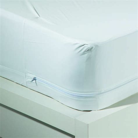 Bed Bug Waterproof Zippered Vinyl Mattress Cover/Protector 9 ...