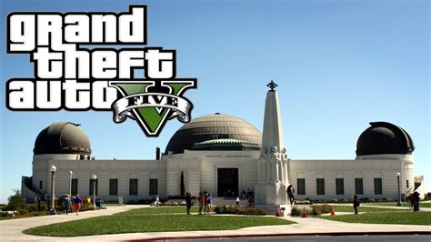 GTA V Los Angeles Griffith Observatory - YouTube