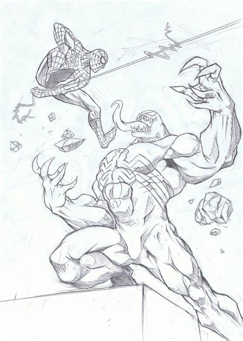 Spidey VS Venom by karuma9 on deviantART | Dragon ball artwork, Art ...