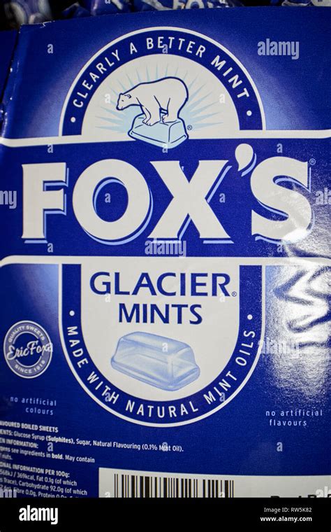 Foxs glacier mints Stock Photo - Alamy