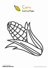 Corn Coloring Pages For Kids – Free Printables  Art & Craft sketch template