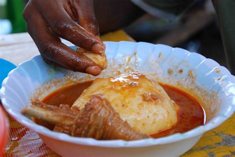 the food on the picture is called fufu it is known in almost all ...