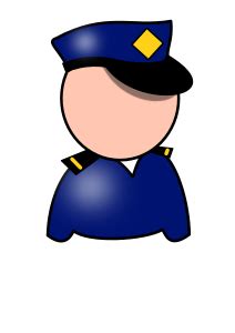 Clipart - Policeman