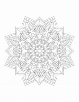 Premium Vector  Flower coloring Page mandala flower sketch template