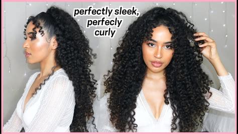 Half Up Half Down Naturally Curly Hairstyles - Hairstyle Guides